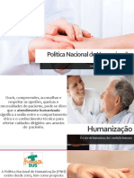 Politica Nacional de Humanização