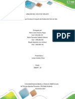 Unidad 3 Etapa 4 Evaluar e Interpretar El Impacto Del Análisis Del Ciclo de Vida