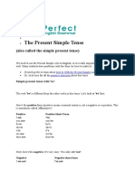 Learn the Present Simple Tense