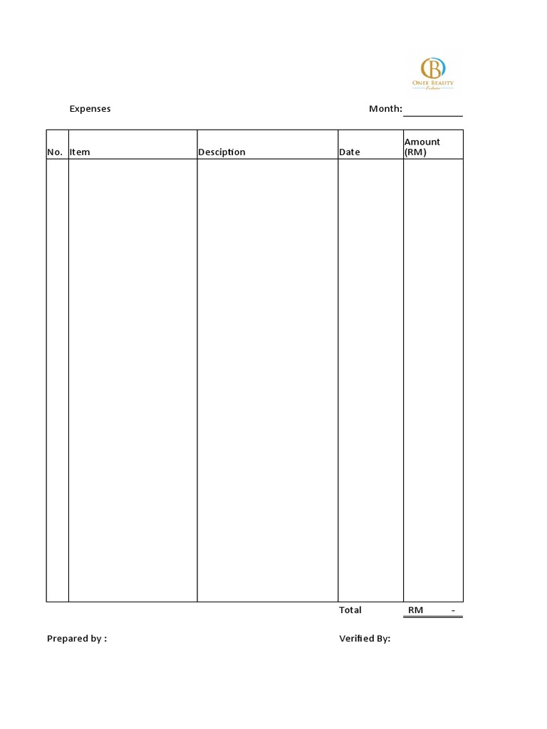 Contoh Office Expenses PDF