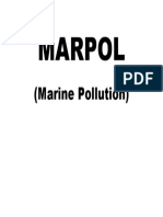 Marpol: (Marine Pollution)