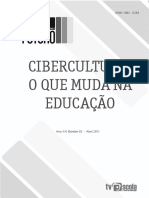 Cibercultura - o que muda na educação