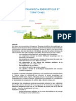 Descriptif Pedagogique Du Master Transition Energetique Et Territoires 2019-2020