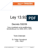 LEY 13927 + Decreto 532 Prov Bs as Texto Ordenado Mayo 2014