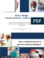 AULA 4 - Arte e design - LINGUAGEM VISUAL E PERCEPÇÃO ESTÁCIO