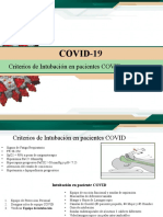 CRITERIOS DE INTUBACION EN PACIENTE COVID