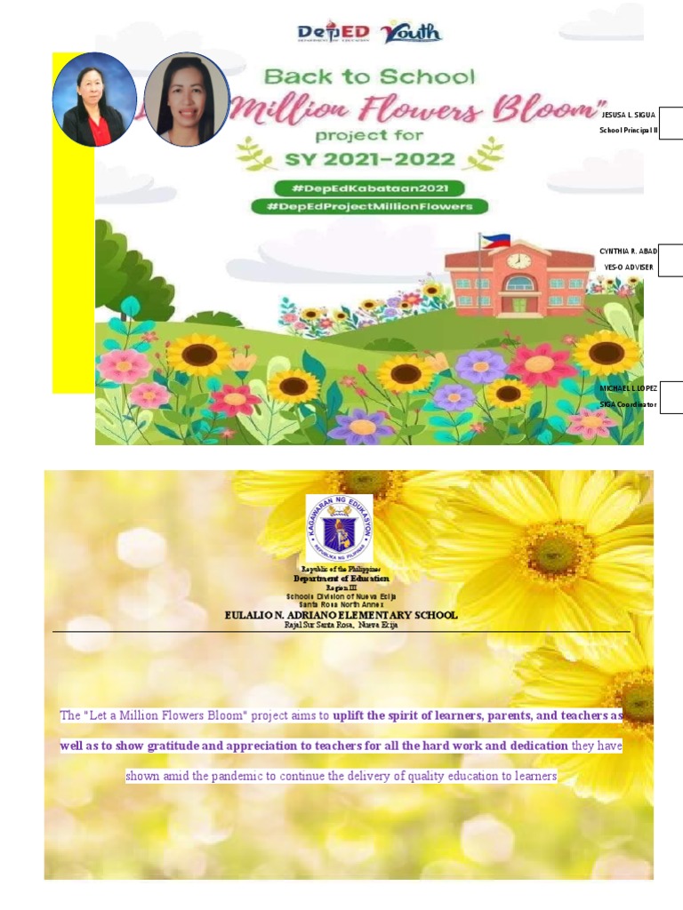 Uplifting Spirits and Showing Gratitude The 'Let a Million Flowers