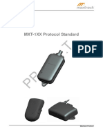 MXT-1XX Protocol Standard