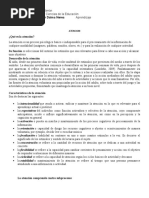 Procesos Cognitivos y Aprendizaje