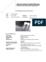 Interpretasi Lateral Periodontal Cyst - 160110180035 - Aliyya Rifqunnisa