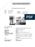 Interpretasi Radikular Cyst - 160110180035 - Aliyya Rifqunnisa