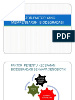 FAKTOR PENGARUH BIODEGRADASI