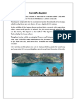 Laguna de Cuicocha Read and Write