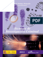Técnicas de Investigación Criminal - Ibáñez Peinado, José