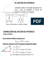 CORRECCIÓN DEL FACTOR DE POTENCIA Trifasico