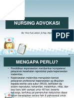 Nursing Advokasi: By: Vina Fuji Lastari, S.Kep.,Ners