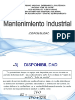 DISPONIBILIDAD DEL MANTENIMIENTO.ppt