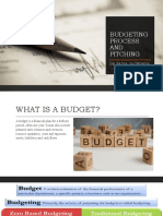 Budgeting Methods and Importance