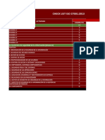 SGSI - Checklist ISO 27001 y Controles