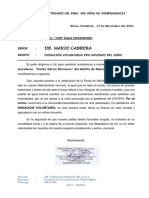 Dr. Mario Cabrera: Asociación de Moradores "Carlos García Ronceros" Del Distrito de Nuevo Chimbote