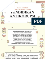 Kelompok 8 - Pendidikan Antikorupsi