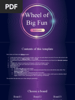 Wheel of Big Fun by Slidesgo