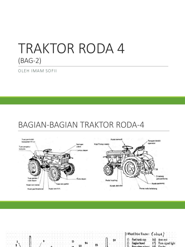 Pertemuan 12 Traktor Roda 4 Bag-2 | PDF