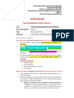 RC - Instrucciones y Rúbrica de La Tarea Académica Virtual 2-Parte 1-2021-2