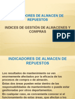 Indicadores Almacen