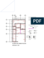 Plano Cimentacion E 1.50-Model - PDF FCZ