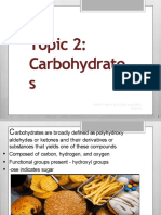 Lesson 2 - Carbohydrates