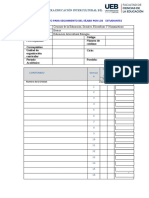 Instrumento para Seguimiento Del Sílabo Por Los Studiantes