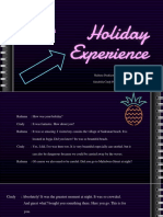 General English - Holiday Experience - Salsabilla