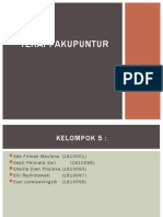 Terapi Akupuntur Kelompok 5 Komplementer