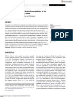 Distribution and Characteristics of Microplastics in The Sediments of Poyang Lake, China