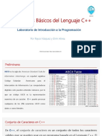 Elementos básicos del lenguaje C