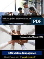 Perilaku, Budaya, Motivasi Dalam Organisasi