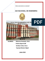 Universidad Nacional de Ingenieria: Informe Final N°1: Circuitos Sintonizados Y Transformadores de Redes Selectivas