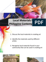 Local Materials Used in Philippine Contemporary Art