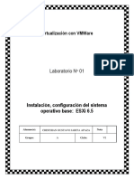 LAB01 - VMware - Instalación y Configuracion ESXi 6.5