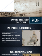 Daoic Religions:: Daoism