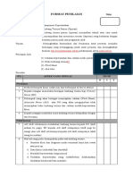 Format Penilaian Timbang Terima Pasien