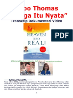 Indonesian Heaven Is So Real Video Transcript by Choo Thomas