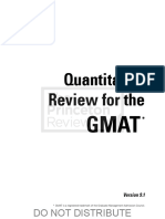 07-0145 Quantitative Review For The GMAT V9.1