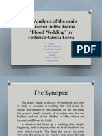 The Analysis of The Main Character in The Drama "Blood Wedding" by Federico Garcia Lorca