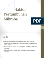 Faktor Pertumbuhan Mikroba