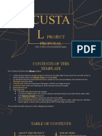 Custal Project Proposal _ by Slidesgo