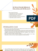 Definisi Nilai Pasar Sebagai Dasar Nilai Dalam Penilaian