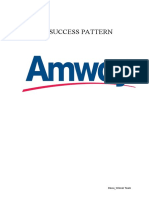 MY SUCCESS PATTERN AMWAY