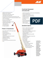 Platform Functional Equipment & Accessories: 1500SJ Telescopic Boom Lifts